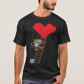 Cute Mouse Heart T-shirt (Voorkant)