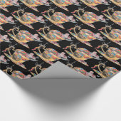 Cute Mouse in een thea Cup Cadeaupapier (Hoek)