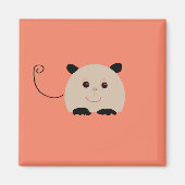 Cute Mouse Magnet geïllustreerd (Voorkant)