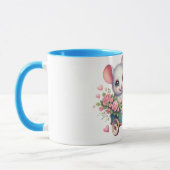 Cute Mouse mug Mok (Links)