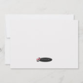 Cute Mouse on Doorstep - Moving Announements Aankondiging (Achterkant)