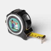 Cute mouse-paar cartoon illustratie rolmaat (Hoek)