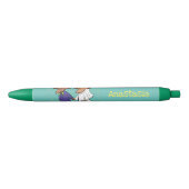 Cute mouse-paar cartoon illustratie zwarte inkt pen (Voorkant)