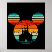 Cute Mouse Palace Cartoon Mouse Family Kinder Gift Poster (Voorkant)