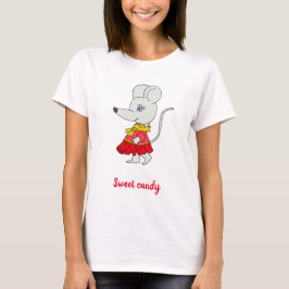 Cute mouse Sweet snoep T-shirt