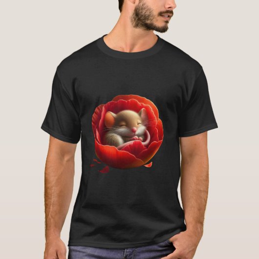 Cute Mouse T-shirt (Voorkant)