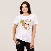 Cute Mouse Woman T-Shirt (Voorkant volledig)