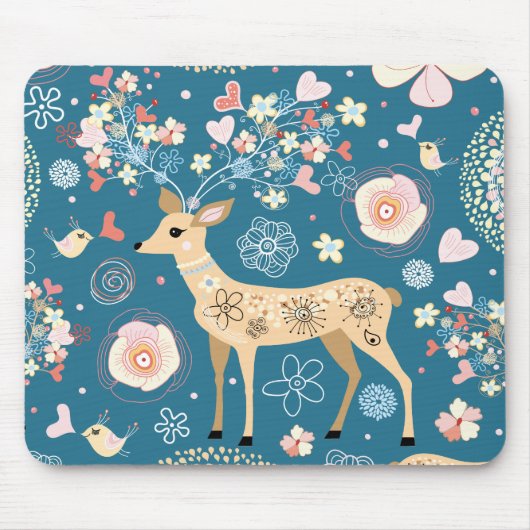 Cute mousepad, herten muismat (Voorkant)