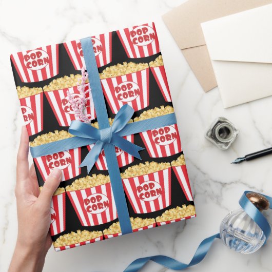Cute Movie popcorn-patroonpartij Cadeaupapier (Geschenken)
