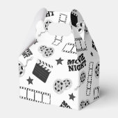 Cute Movie Theater party betegeld Bedankdoosjes (Achterkant)