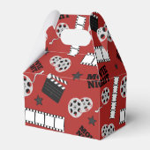Cute Movie Theater party betegeld Bedankdoosjes (Achterkant)