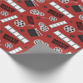 Cute Movie Theater party betegeld Cadeaupapier (Hoek)