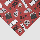 Cute Movie Theater party betegeld Tissuepapier (Detail)