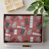 Cute Movie Theater party betegeld Tissuepapier (Geschenk)