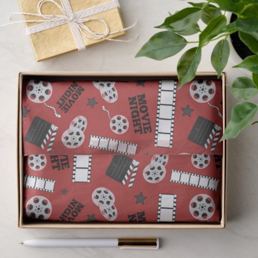 Cute Movie Theater party betegeld Tissuepapier (Geschenk)