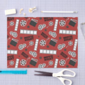 Cute Movie Theater party betegeld Tissuepapier (Craft)