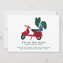 Cute Moving Announcement | Nieuw adres Aankondiging