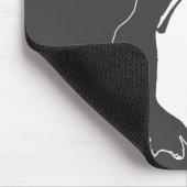 Cute Mpy Frog Japanese Ink - Traditional Art Humor Muismat (Hoek)