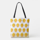 Cute Muffin Drawing  Tote Bag (Achterkant)