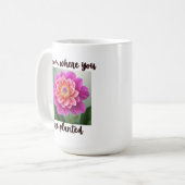 Cute Mug Design Flower Koffiemok (Voorkant links)