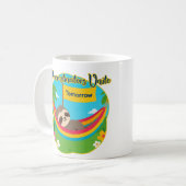 Cute mug with beautiful design koffiemok (Voorkant links)