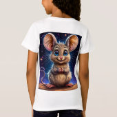 🐭 Cute Muis Dierenvriend Geschenk ✨ T-shirt (Achterkant)