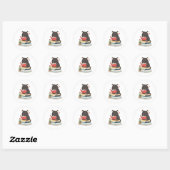 Cute Muis Leest - Boekliefhebber Sticker (Vel)