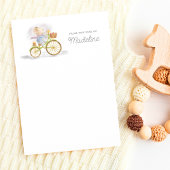 Cute Muis Van Bureaublad van Persoonlijk Briefpapi Notitiekaartje