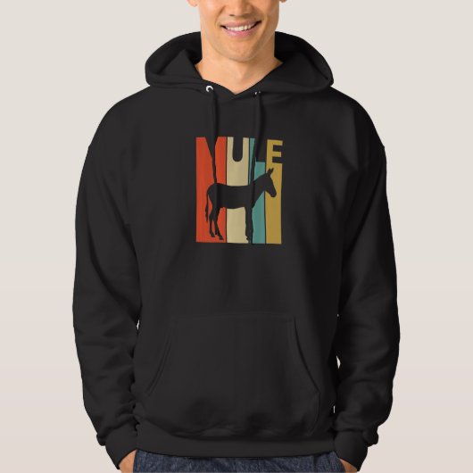 Cute Mule Animal Hoodie (Voorkant)