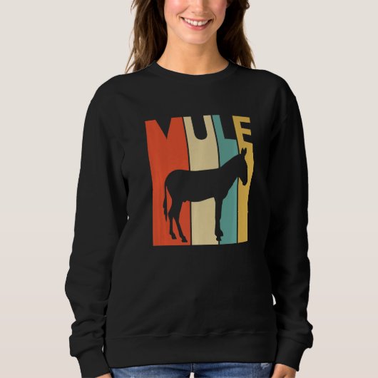 Cute Mule Animal Trui (Voorkant)