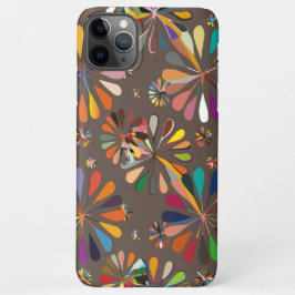 Cute Multi-Color-bloemen iPhone 11Pro Max Hoesje