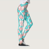 Cute multicolor naadloos "Ratti_Creative_Arts"    Leggings (Rechts)