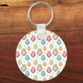 Cute Multicolor Ownership Pattern Sleutelhanger (Voorkant)