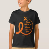 Cute Multiple Sclerose Awareness Gift Christelijk  T-shirt (Voorkant)