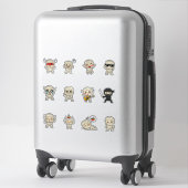 Cute Mummy Emoji Sticker Pack (Koffer)
