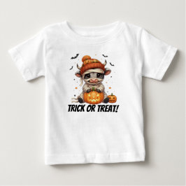 Cute Mummy Hoogland Koe Kids Halloween T-shirt