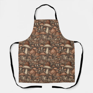 Cute Mushroom All-Over Print Schort