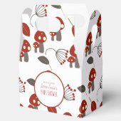 Cute Mushroom Baby shower Garden Forest Hartelijk Bedankdoosjes (Geopend)