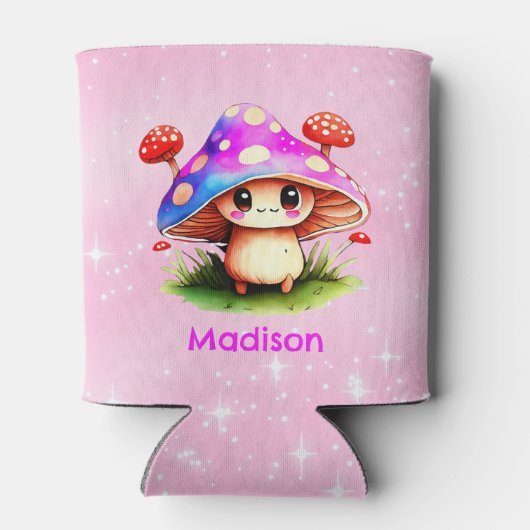 Cute Mushroom Blikjeskoeler (Achterkant)