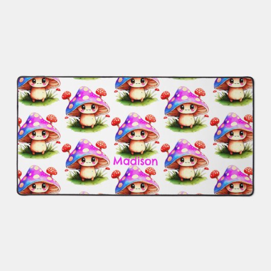 Cute Mushroom Bureaumat (Voorkant)