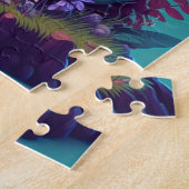 Cute Mushroom Deer Fantasy Art Puzzle Legpuzzel (Zijkant)