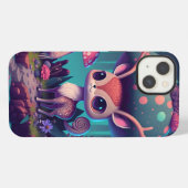 Cute Mushroom Deer Fantasy Hoesje-Mate iPhone Case Hoesje (Achterkant horizontaal)