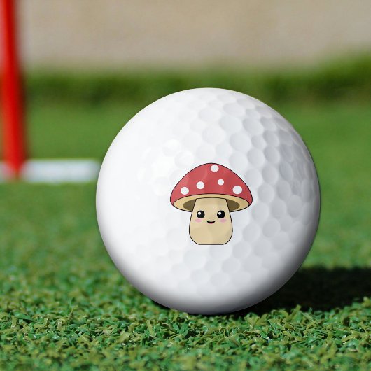 Cute Mushroom Golfballen