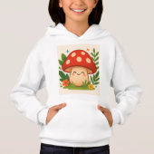 Cute Mushroom Hoodie for Kids (Voorkant)