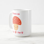 Cute Mushroom Koffiemok (Voorkant links)