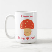 Cute Mushroom Koffiemok (Links)