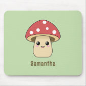 Cute Mushroom Muismat (Voorkant)