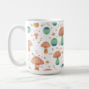 Cute Mushroom Patroon Koffiemok