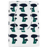 Cute Mushroom Patroon Medium Cadeauzakje (Voorkant)