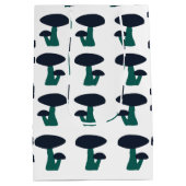Cute Mushroom Patroon Medium Cadeauzakje (Achterkant)